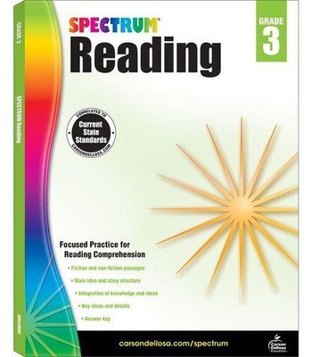Spectrum Reading Workbook, Grade 3 | Spectrum, Carson Dellosa Education