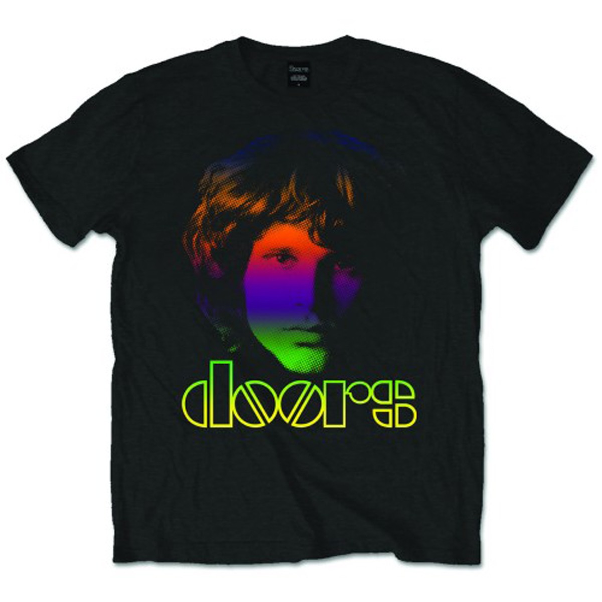 Jim Morrison Rainbow Face The Doors Rock Official Mens T-Shirt