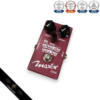 Maxon AD10 Compact Series Analog Delay Echo Guitar Effect Pedal MIJ Effects JP