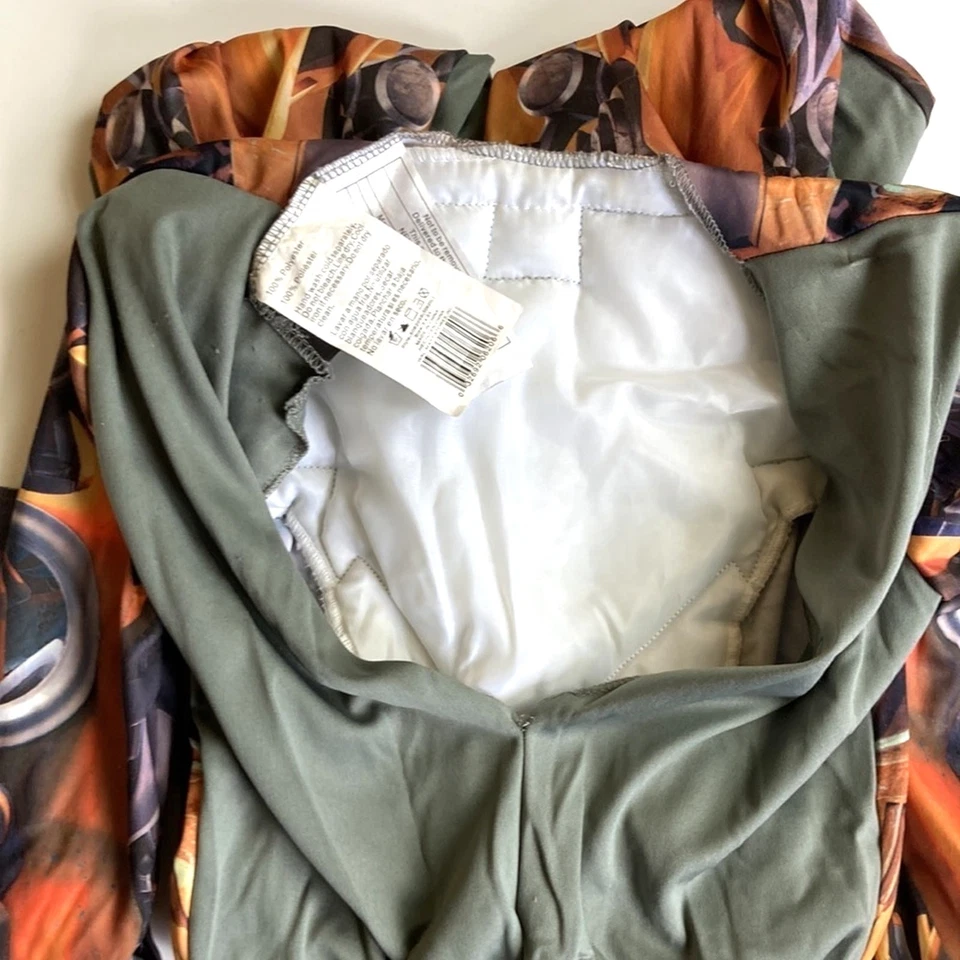 TRANSFORMERS Bumblebee Kids One Piece Long Sleeve Hasbro Halloween Costume S4-6X - Image 4 of 4