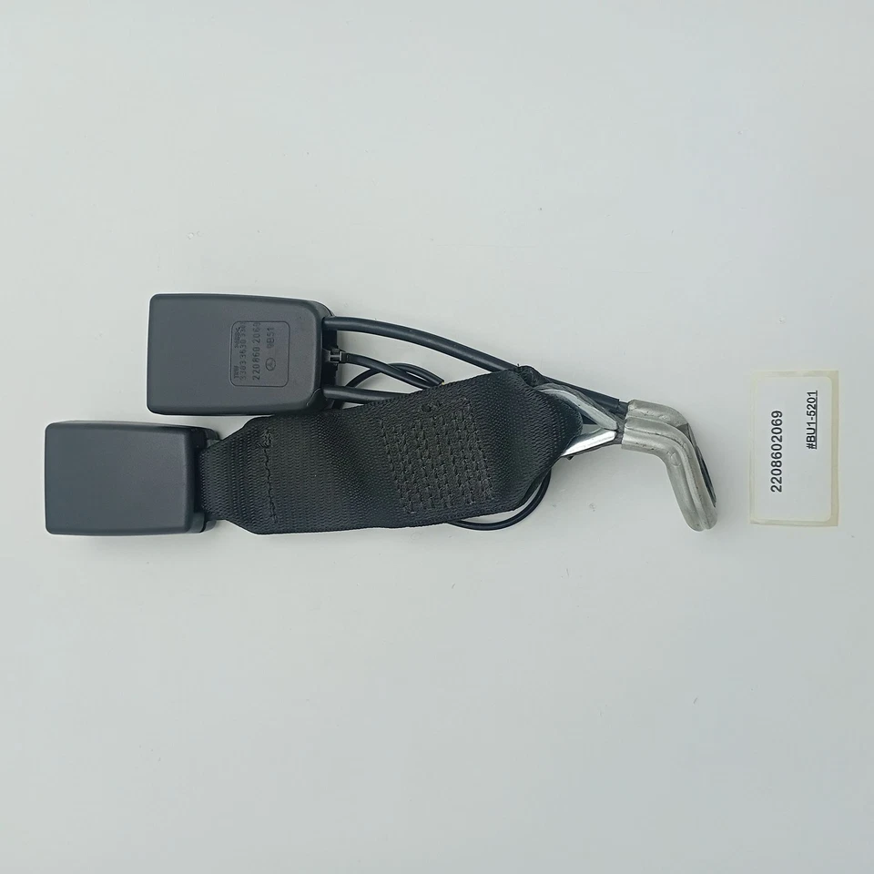 Mercedes-Benz S430 2000-2006 hebilla de cinturón de seguridad trasero derecho y central 2208602069 Foto 2 de 4