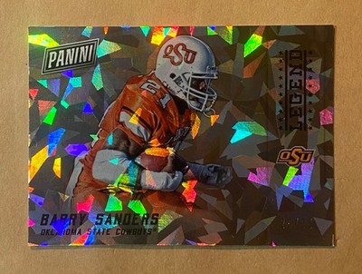 2015 Panini Black Friday Barry Sanders College Legend Cracked Ice #20/25 OSU