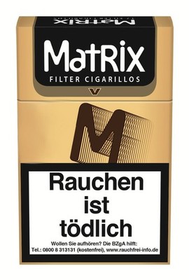 Matrix V Zigarillo 84mm Naturdeckblatt 10 Schachteln á 17 Stück zu 2,40/24,00