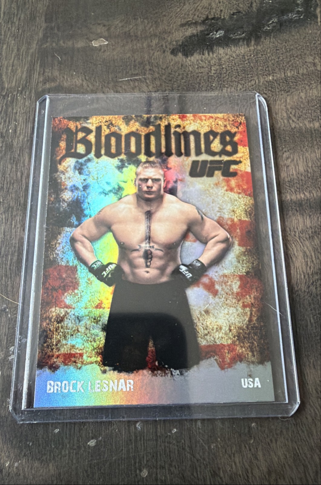 2009 Topps UFC - Bloodlines Brock Lesnar #BL-23