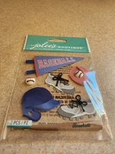 Jolee's Boutique~Baseball~ Dimensional Stickers