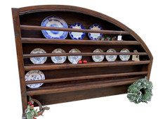 Antica grande piattaia ad arco del 700 Piemontese