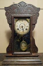 Antico Orologio a pendolo da appoggio o parete produzione Americana