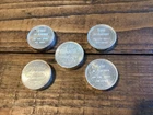1 Oz Swiss Of America .999 Fine Silver Rounds Rolo Chunky Lot Of 5