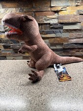 Jurassic World Raging T.Rex Plush Pillow Universal Studios Stuffed Pillow NWT