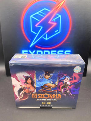 IN STOCK 2025 Chinese LOL Riftbound TCG Origin Jumbo Box OGN-Y03 Sealed