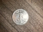 1936 - S walking liberty half dollar Coin Beautiful Details-Almost Uncirculated