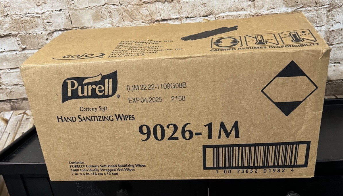 100 (count) PURELL Individually Wrapped Hand Sanitizing Moisture Wipes