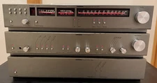 TANDBERG 3 PIECE SOUND SYSTEM; CONTROL AMP (3002), PWR AMP (3003), TUNER  (3011)