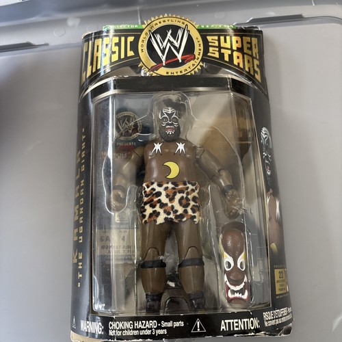 Neu in Verpackung Jakks Pacific 2005 Classic Superstars Kamala "The Ugandan Giant" Figur