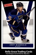 2010-11 Upper Deck Victory Andy McDonald #169 St. Louis Blues NHL Hockey 
