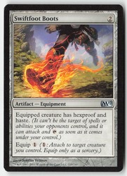Swiftfoot Boots Magic 2012 (M12) #219 Uncommon MTG