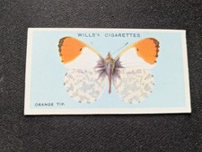 1927 Wills British Butterflies Card # 32 Orange Tip (EX)