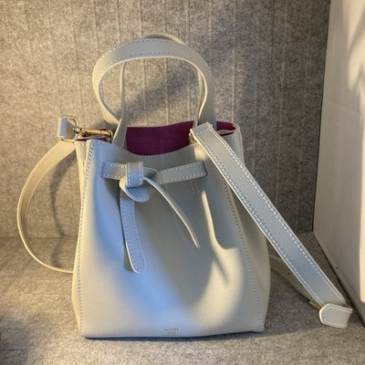Harper Lawrence The ''Mini Jeannie'' Petite Lawrence Tote, Oyster Shell & Pink