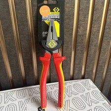 C.K Tools RedLine VDE Combination Pliers 205mm / 8" 431003