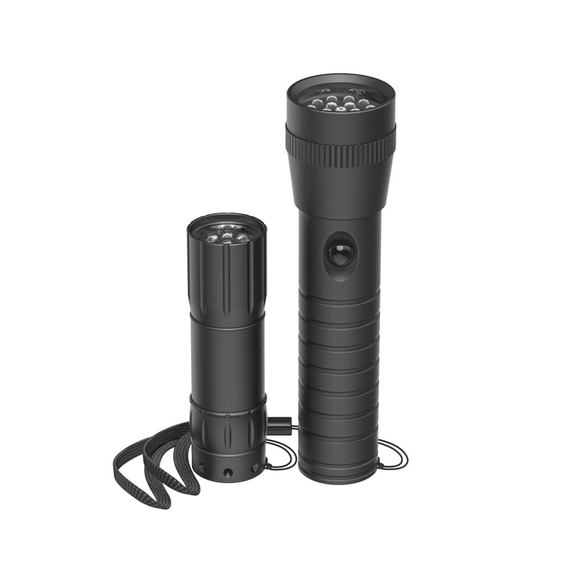 Lampe de poche LED FL-DUO idéale pour le camping en famille et les balades nocturnes | Lot de 2