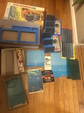 Vintage Sub Search Game Milton Bradley Complete NiceCondition War Sino Submarine