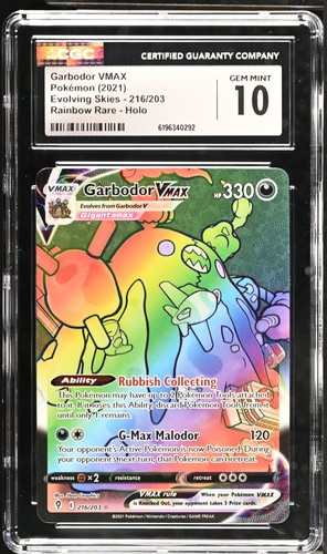 Garbodor VMAX graded CGC 10 for sale on eBay