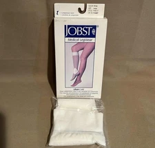 NEW Jobst Compression Liners Knee Highs WHITE Size LARGE 114457