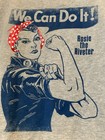 NWOT Boeing ROSIE THE RIVETER Zip Front Jacket Hoodie Sz M + New Drink Tumbler — photo 10