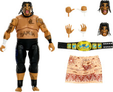 WWE Ultimate Edition Action Figure & Accessories Set Umaga 6-Inch Collectible wi