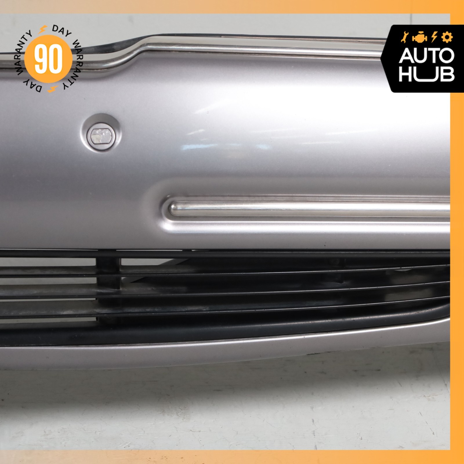 00-02 Rolls Royce Silver Seraph Front Bumper Cover Assembly Silver OEM