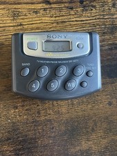 Sony TV Weather FM/AM Radio Walkman SRF-M37V