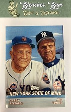 2001 Topps TC10 New York State of Mind (Casey Stengel / Joe Torre) Combos