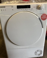Hoover 10 Kg Condenser Tumble Dryer White Freestanding