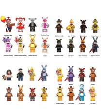 8pcs Custom Lego Fnaf Minifigures Five Nights...