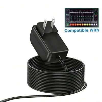 AC Adapter Charger for ROLAND SYSTEM-1 TB-3 TR-8 VT-3/CUBE-10GX Power Cord Mains