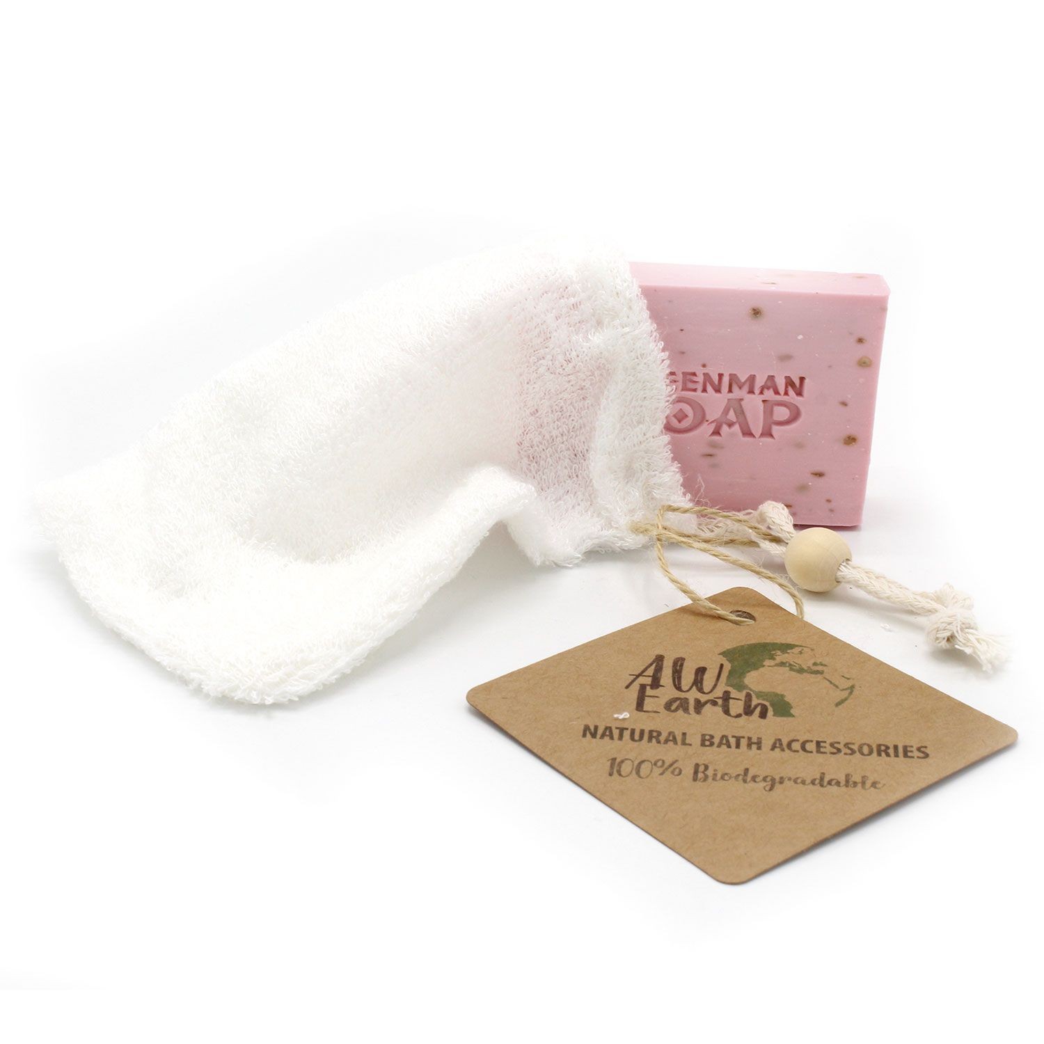 Nature Soap Bag - Bamboo Natural Bags Scrunches Personal