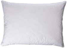 Blue Ridge Home Fashions Quilted Goose And Feather Down Jumbo Pillow In White