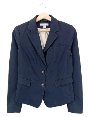 H&M Blazer corto Mujeres Blazer Talla EU 36 azul look casual - Imagen 1 de 4