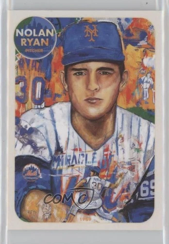 2020 Topps Project 2020 1969 Topps /7383 Nolan Ryan Andrew Thiele #67 HOF