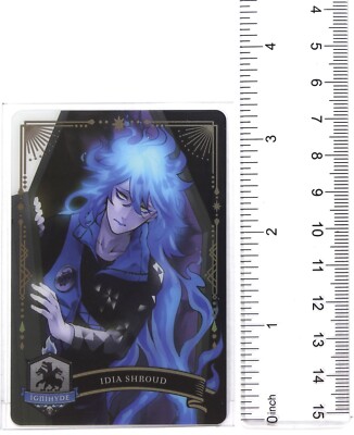 Disney Twisted Wonderland Metal Card P2-18 Idia Shroud
