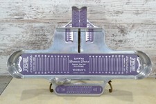 Brannock Device Adjustable Metal Foot/Shoe Measuring Vintage Women  s