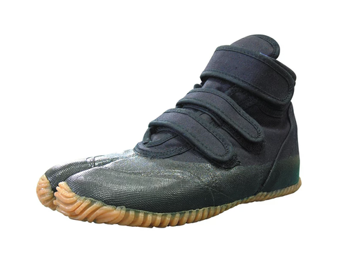 Japanische Tabi Schuhe mit geteilter Zehenpartie Kyuuta Kun Outdoor robust Stiefel Schuhe Ninja - Bild 2 von 9