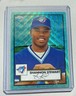 2021 Topps Chrome Platinum Anniversary Shannon Stewart Aqua Wave Blue Jays