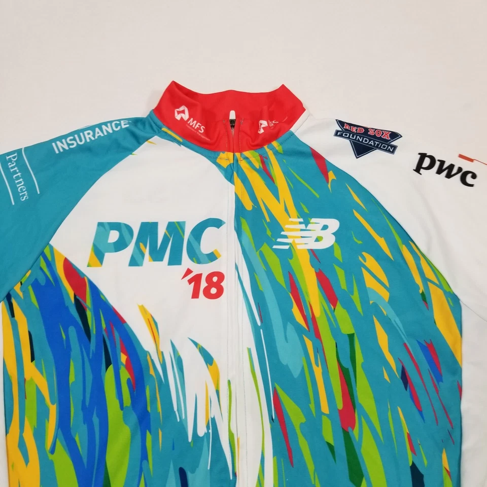 Camiseta con tirantes de ciclismo New Balance para hombre talla L multicolor. Foto 2 de 4