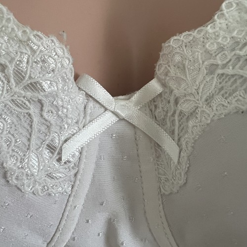 Sujetador ESMARA blanco sin aros con encaje talla 42D lencería para mujer” - Imagen 2 de 14