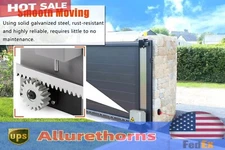 2700lb/1200KG Electrico Automatic Sliding Gate Opener Motor With 2 Remotes 550W