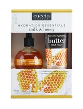 NEW Cuccio Milk  Honey Hydration Essential KIT 73ml Cuticle Oil  4oz Butter 