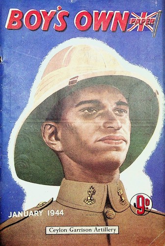 Secret Weapon Biggles Boys Own Magazine WE Johns JAN 1944 WWII War story