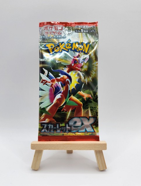 Pokemon Card 1 x Scarlet ex Booster sv1S (5cards) Japanese Sealed Pokemon Card 1 x Scarlet ex Booster sv1S (5cards) Japanese Sealed