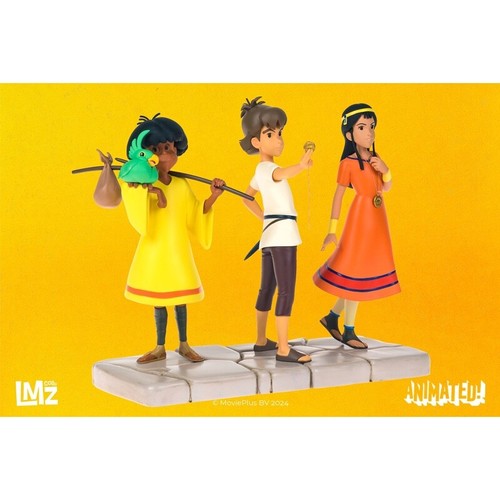 MYSTERIEUSES CITÉS D'OR PACK STATUE ESTEBAN TAO ZIA 17cm LMZ - Foto 2 di 3